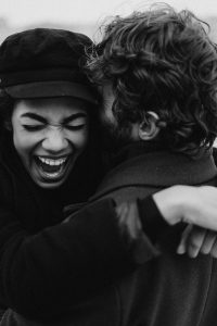 The Big Four Neurochemicals for Brain Health 3 gray scale photo of smiling woman
